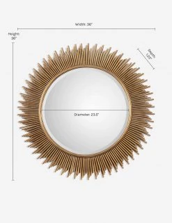 Lulu And Georgia New Codi Round Mirror