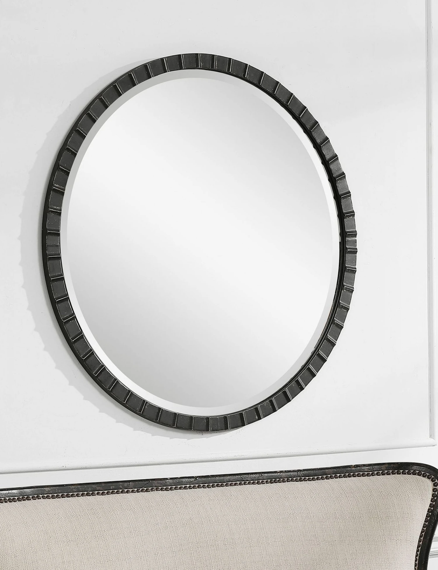 Lulu And Georgia Auguste Round Mirror Curved + Rounded 4 Lulu And Georgia Auguste Round Mirror Curved + Rounded
