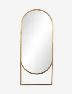 Lulu And Georgia Curved + Rounded Michelle Floor Mirror