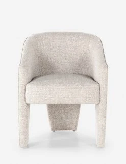 Lulu And Georgia Bouclé + Textural Fabric Meryl Dining Chair