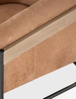 Lulu And Georgia Gianni Leather Accent Chair Curved + Rounded 16 Lulu And Georgia Gianni Leather Accent Chair Curved + Rounded