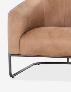 Lulu And Georgia Gianni Leather Accent Chair Curved + Rounded 14 Lulu And Georgia Gianni Leather Accent Chair Curved + Rounded