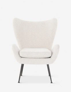 Lulu And Georgia Marika Accent Chair Bouclé + Textural Fabric