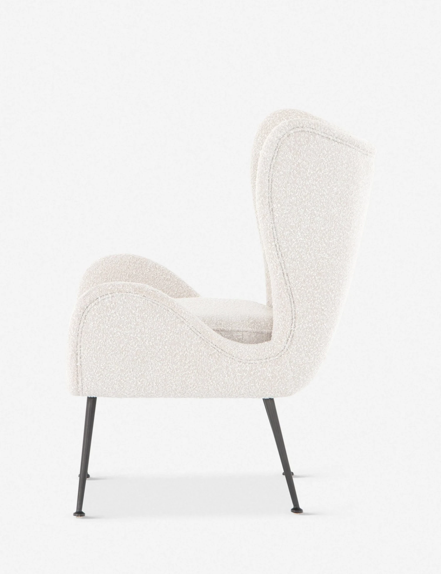 Lulu And Georgia Marika Accent Chair Bouclé + Textural Fabric 5 Lulu And Georgia Marika Accent Chair Bouclé + Textural Fabric