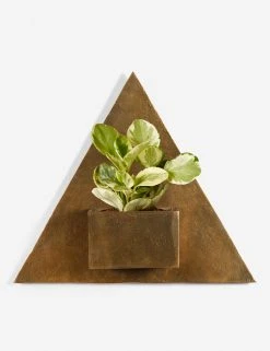 Lulu And Georgia Larayne Triangle Wall Planter Outdoor Collection