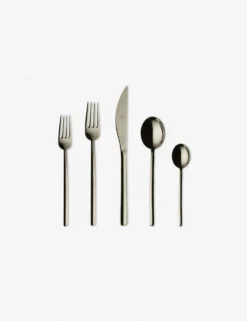 Lulu And Georgia Kitchen + Dining Adelmo Flatware 5-Piece Set By Mepra