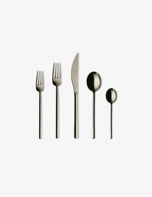 Lulu And Georgia Kitchen + Dining Adelmo Flatware 5-Piece Set By Mepra 2 Lulu And Georgia Kitchen + Dining Adelmo Flatware 5-Piece Set By Mepra