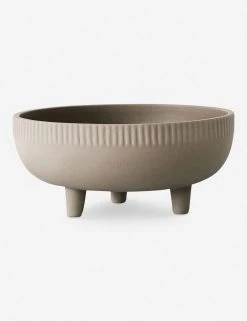 Lulu And Georgia Engobe Bowl By Kristina Dam Studio