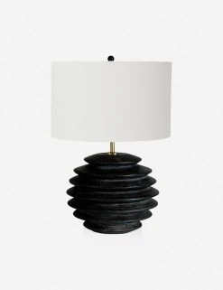 Lulu And Georgia Regina Andrew Accordion Round Table Lamp Lighting