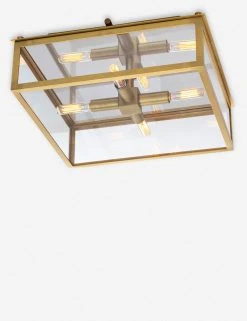 Lulu And Georgia New Regina Andrew Ritz Flush Mount Light