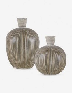 Lulu And Georgia Saintes Vases (Set Of 2) New