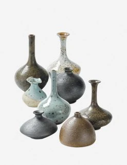 Lulu And Georgia Muted Pastels Regina Andrew Porcelain Bud Vases (Set Of 8)