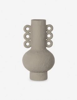 Lulu And Georgia New Chandra Metal Vase By Regina Andrew