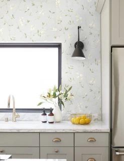 Lulu And Georgia Scalamandre Sanna Wallpaper By Sandberg, Light Blue