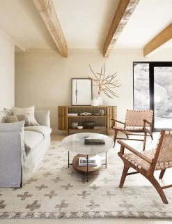 Lulu And Georgia Jaslene Leather Accent Chair