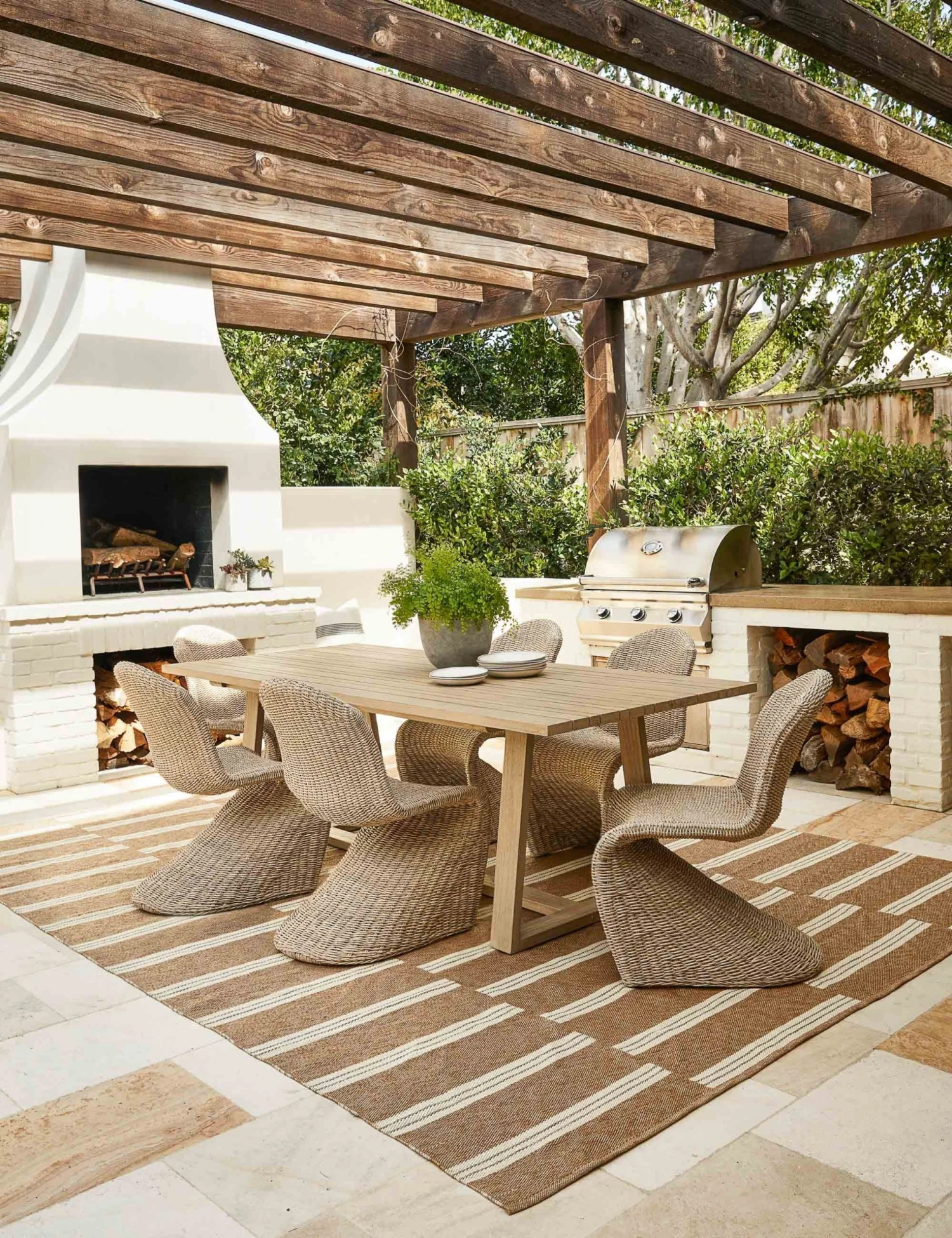 Lulu And Georgia Tika Indoor / Outdoor Dining Table Outdoor Collection 4 Lulu And Georgia Tika Indoor / Outdoor Dining Table Outdoor Collection