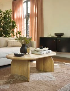 Lulu And Georgia Ada Oval Coffee Table, Natural