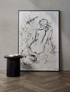 Lulu And Georgia Walls 'Figure Of Ebba' Wall Art