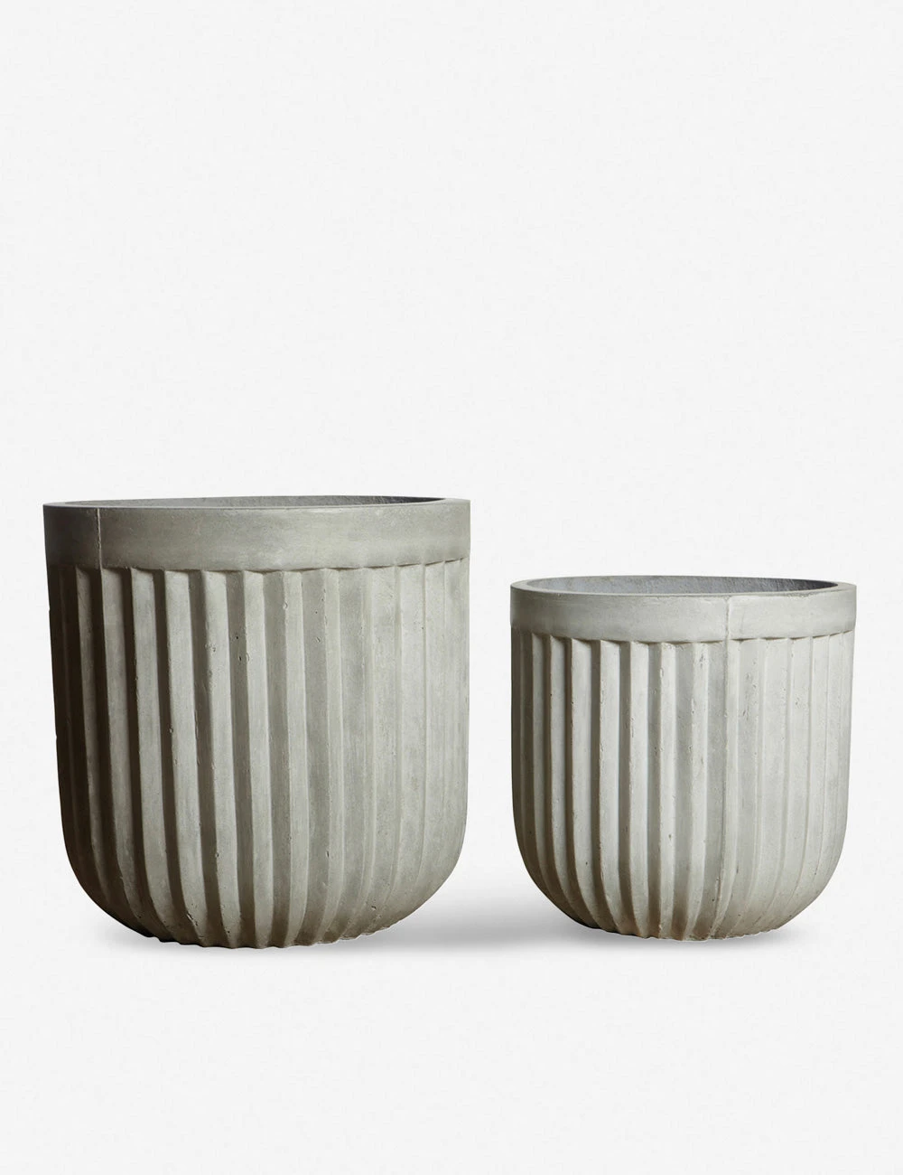 Lulu And Georgia Willis Concrete Planters (Set Of 2) 3 Lulu And Georgia Willis Concrete Planters (Set Of 2)