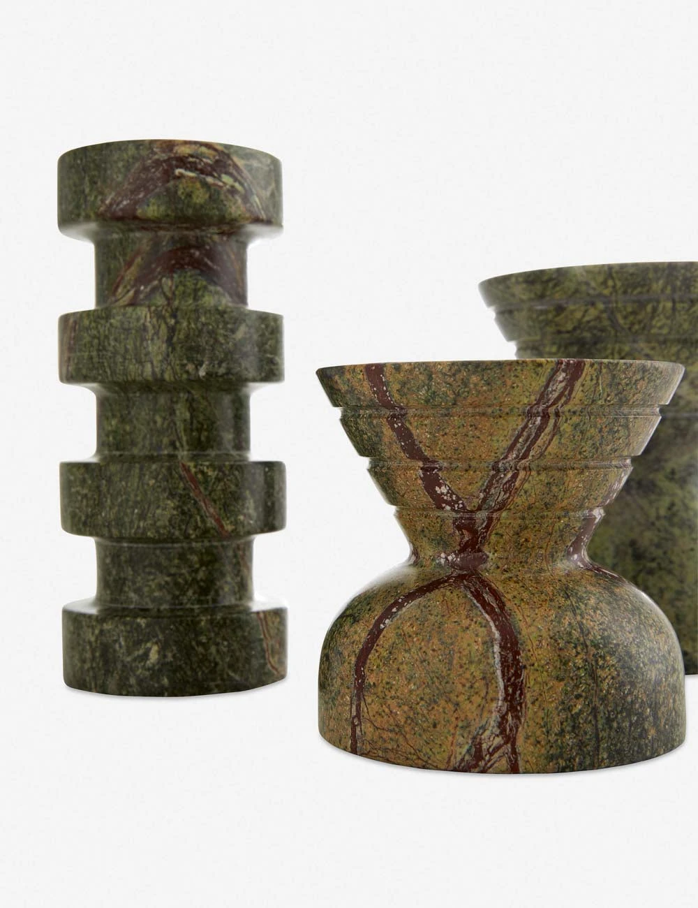 Lulu And Georgia Lopez Candleholders (Set Of 3) By Arteriors New 8 Lulu And Georgia Lopez Candleholders (Set Of 3) By Arteriors New