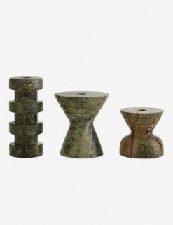 Lulu And Georgia Lopez Candleholders (Set Of 3) By Arteriors New