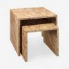 Lulu And Georgia Furniture Raisa Burl Wood Nesting Side Tables (Set Of 2) 1 Lulu And Georgia Furniture Raisa Burl Wood Nesting Side Tables (Set Of 2)