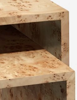 Lulu And Georgia Furniture Raisa Burl Wood Nesting Side Tables (Set Of 2) 8 Lulu And Georgia Furniture Raisa Burl Wood Nesting Side Tables (Set Of 2)