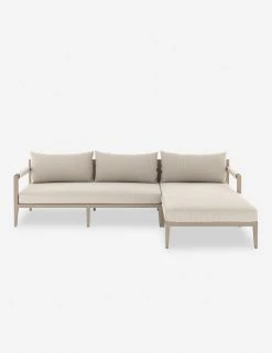 Lulu And Georgia Cadenza Indoor / Outdoor Teak Sectional Sofa New