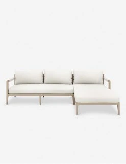 Lulu And Georgia Cadenza Indoor / Outdoor Teak Sectional Sofa New