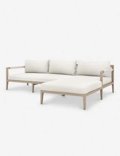 Lulu And Georgia Cadenza Indoor / Outdoor Teak Sectional Sofa New