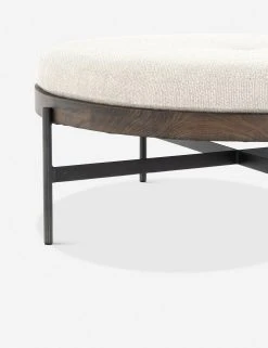 Lulu And Georgia Emile Round Ottoman 18 Lulu And Georgia Emile Round Ottoman