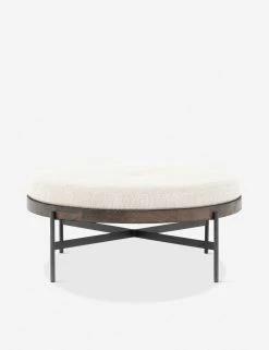 Lulu And Georgia Emile Round Ottoman