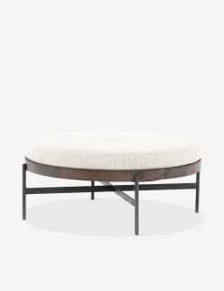 Lulu And Georgia Emile Round Ottoman 16 Lulu And Georgia Emile Round Ottoman