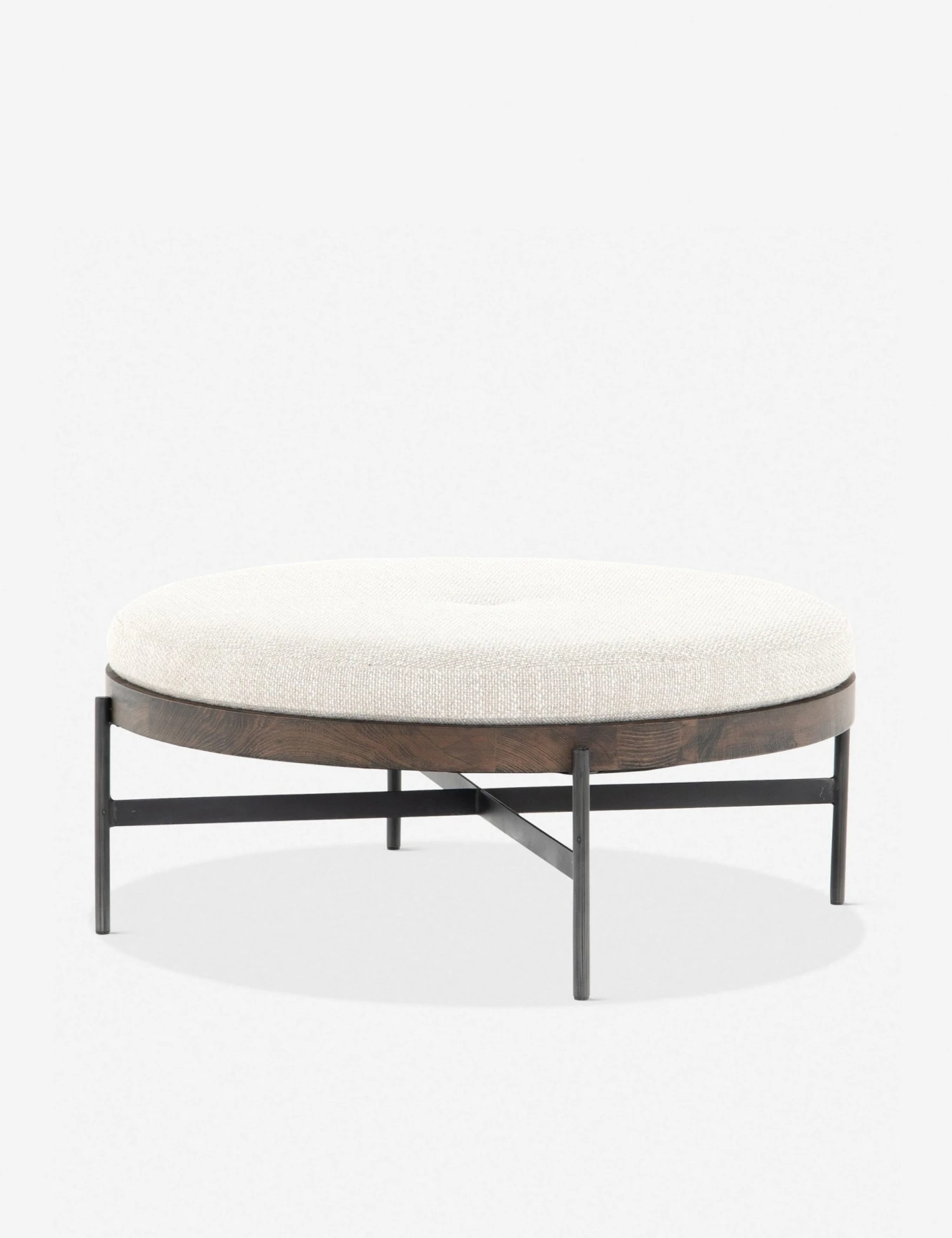 Lulu And Georgia Emile Round Ottoman 5 Lulu And Georgia Emile Round Ottoman