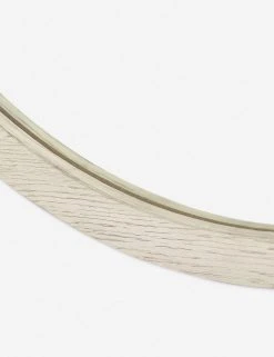 Lulu And Georgia Sene Round Mirror Curved + Rounded