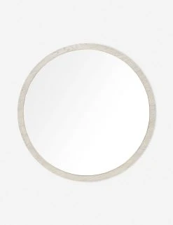 Lulu And Georgia Sene Round Mirror Curved + Rounded