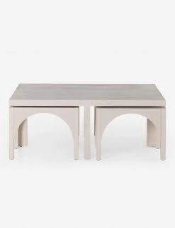 Lulu And Georgia Furniture Hilgard Nesting Square Coffee Table
