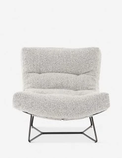 Lulu And Georgia Menorca Accent Chair Bouclé + Textural Fabric