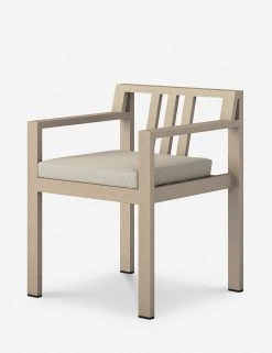 Lulu And Georgia Mona Indoor / Outdoor Dining Arm Chair New