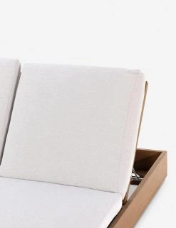 Lulu And Georgia Minnette Indoor / Outdoor Double Chaise 28 Lulu And Georgia Minnette Indoor / Outdoor Double Chaise