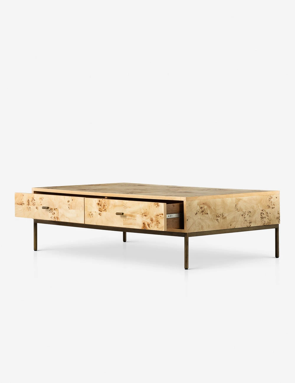 Lulu And Georgia Lorca Burl Wood Coffee Table New 5 Lulu And Georgia Lorca Burl Wood Coffee Table New