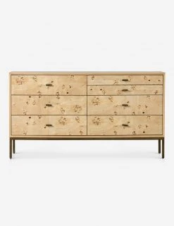 Lulu And Georgia Furniture Lorca Burl Wood Dresser