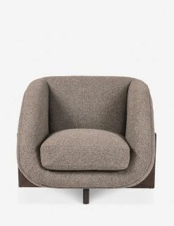 Lulu And Georgia Katz Accent Chair Bouclé + Textural Fabric