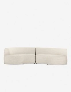 Lulu And Georgia Diaz Indoor / Outdoor Curved Sectional Sofa Outdoor Collection