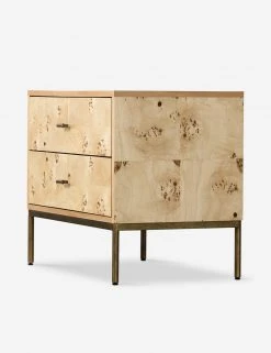 Lulu And Georgia New Lorca Burl Wood Nightstand 17 Lulu And Georgia New Lorca Burl Wood Nightstand