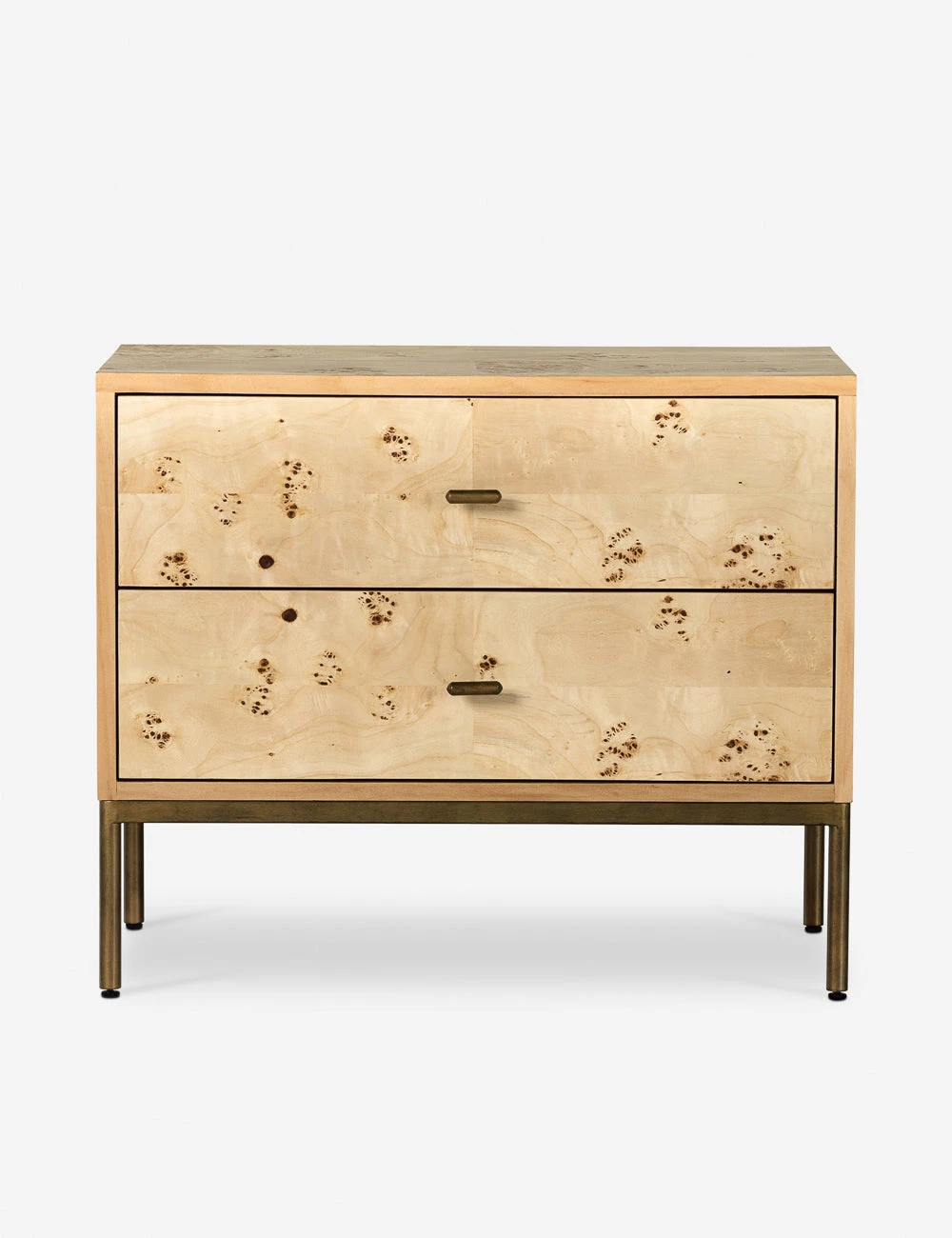 Lulu And Georgia New Lorca Burl Wood Nightstand 3 Lulu And Georgia New Lorca Burl Wood Nightstand