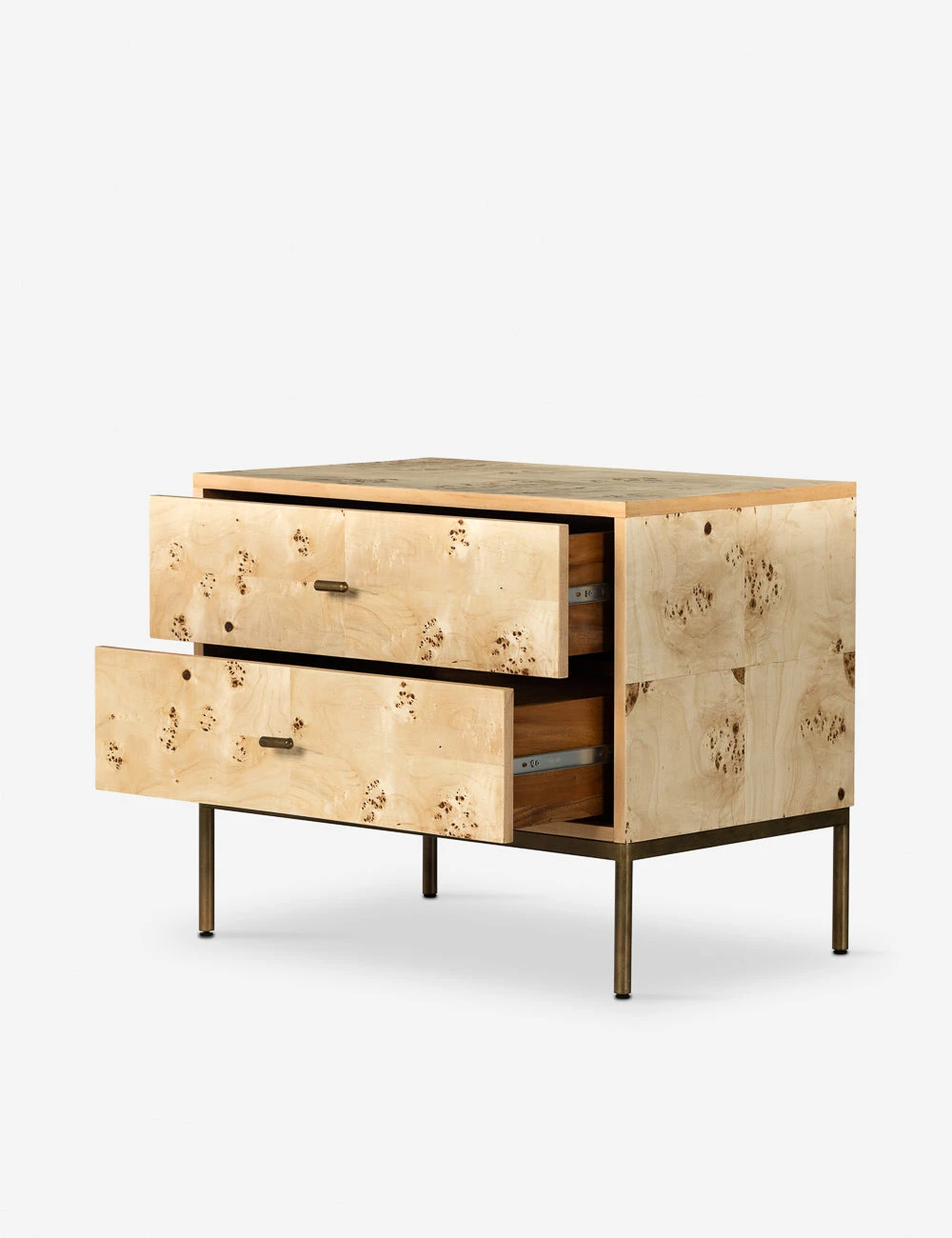 Lulu And Georgia New Lorca Burl Wood Nightstand 5 Lulu And Georgia New Lorca Burl Wood Nightstand