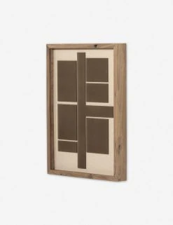 Lulu And Georgia New 'Intersect Bronze' Wall Art By FH Art Studio