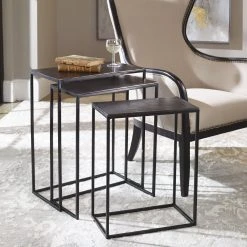 Lulu And Georgia Loletta Nesting Tables (Set Of 3) 7 Lulu And Georgia Loletta Nesting Tables (Set Of 3)