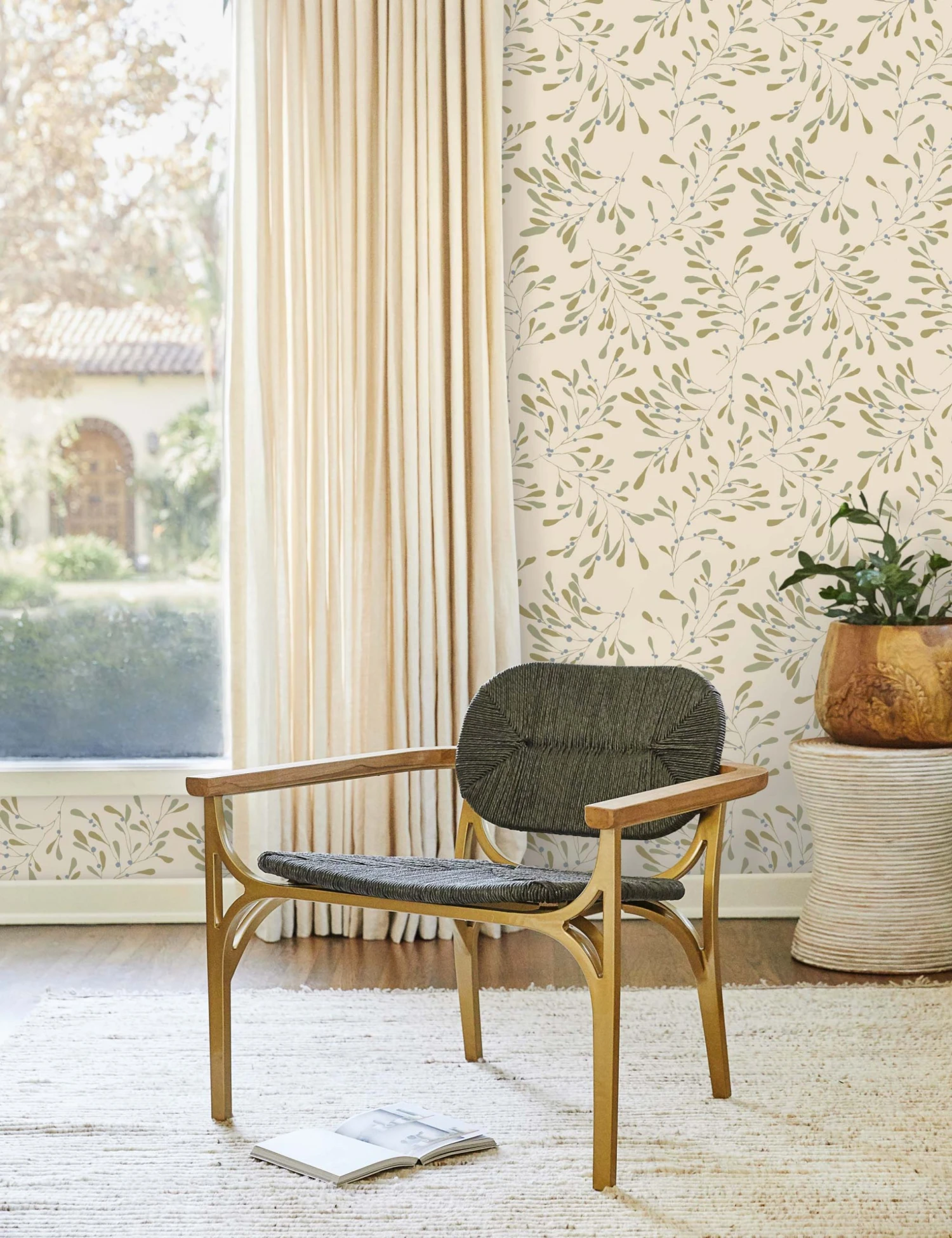 Lulu And Georgia Branch Wallpaper By Susan Hable 3 Lulu And Georgia Branch Wallpaper By Susan Hable